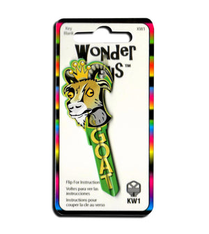 GOAT G.O.A.T. Shaped Wonder Key! NEW!!!