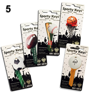 Full Set (5) Sporty WONDER Keys