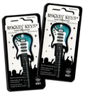 2 Surf Green Electric Guitar Shaped Rockin' Keys