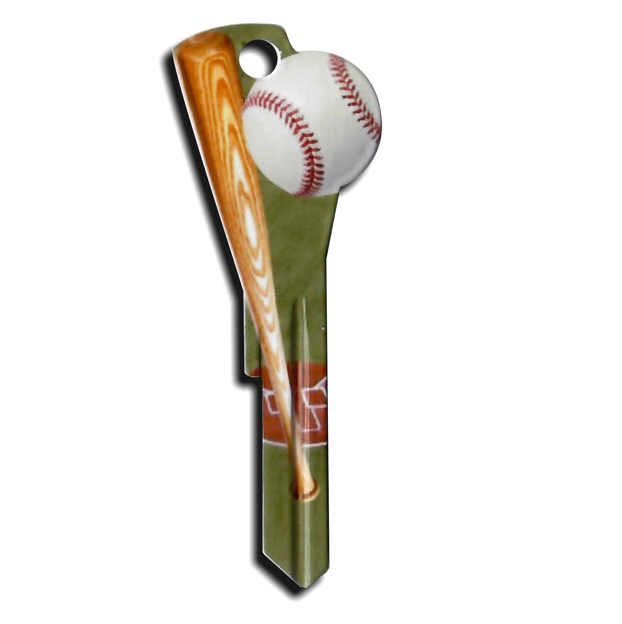 Baseball and Bat Shaped Sporty Wonder Key