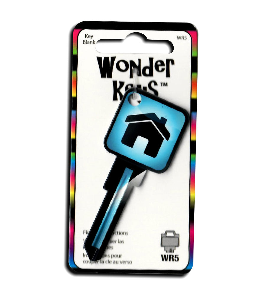 Blue House Over Sized ICON Shaped Wonder Key