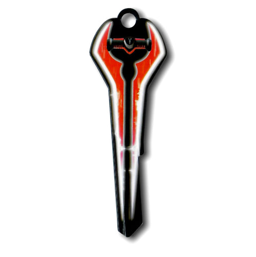 2 RED Energy Blade Shaped Space Keys Energy Weapon NEW!!