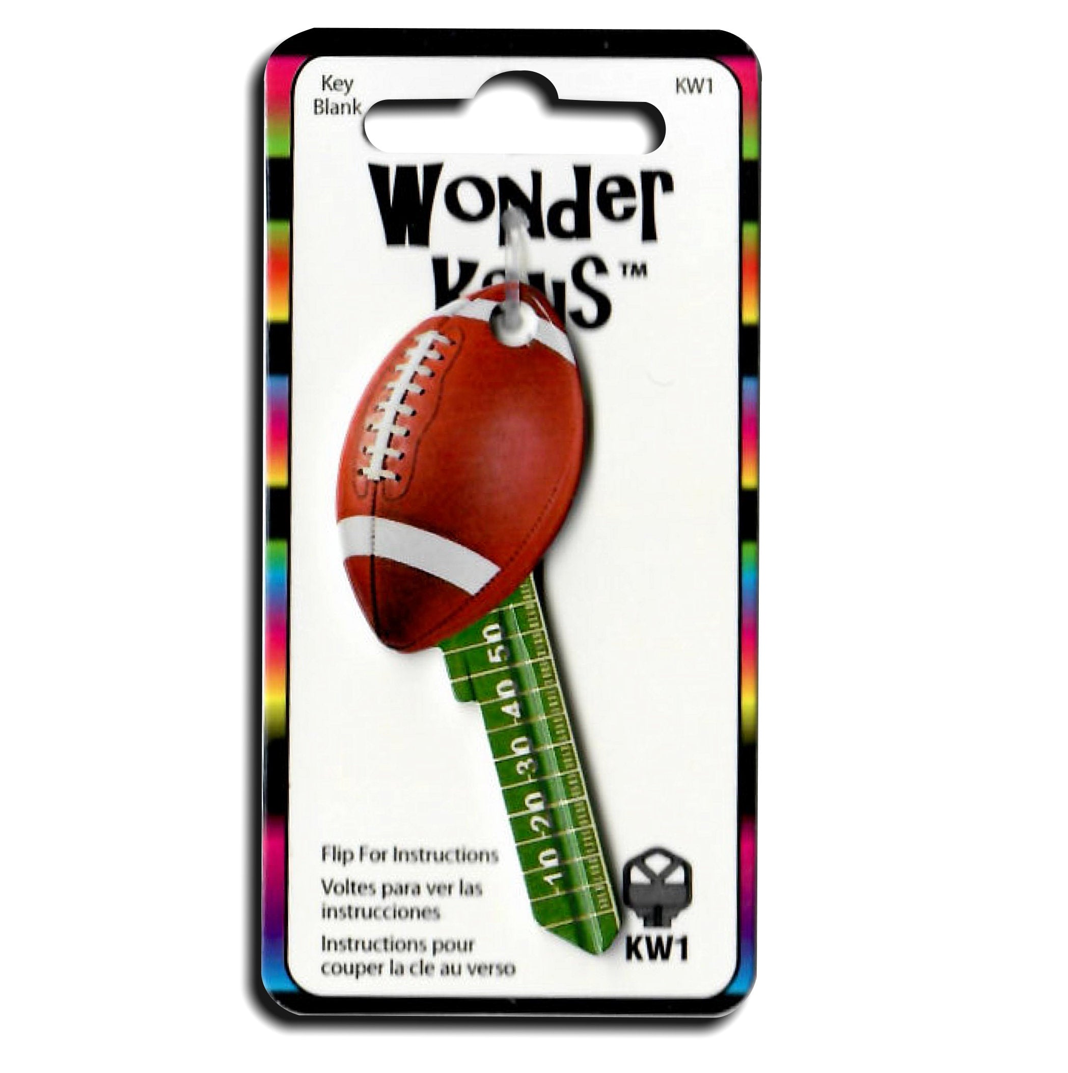 Football Shaped Sporty Wonder Key