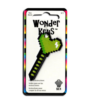 Green Digital Heart Shaped Wonder Key!