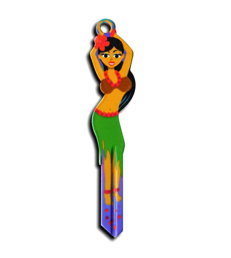 2 Hula Dancer and Lady in Red Shaped Wonder Keys!