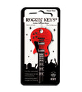 Merlot Red LP Guitar Shaped Rockin' Key