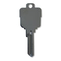 Nickel Plated Universal Surface Icon Deco Key
