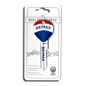 10 - 100 Pcs. RE/MAX Hot Air Balloon Shaped Real Estate Keys