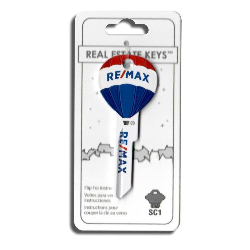 10 - 100 Pcs. RE/MAX Hot Air Balloon Shaped Real Estate Keys