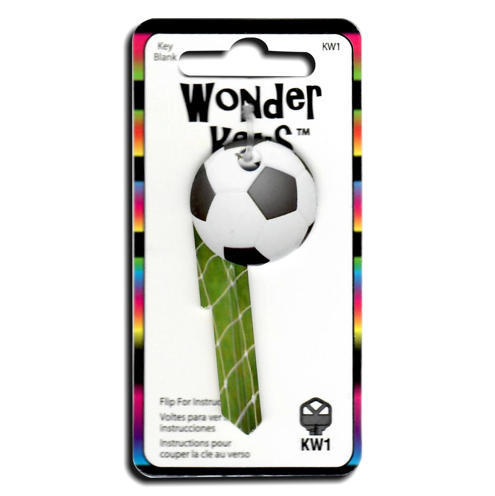 Soccer Ball Shaped Sporty Wonder Key