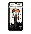 Sunburst Electric Guitar Shaped Rockin' Key