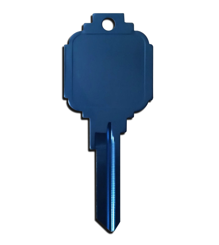 Dark Blue Universal Titanium Flat Surface Customizable Key – Guitar ...