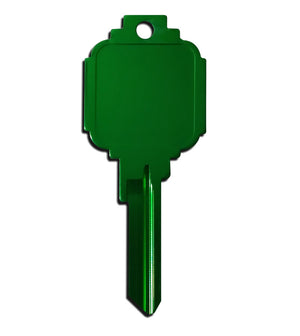 Green Titanium Universal Surface Deco Key