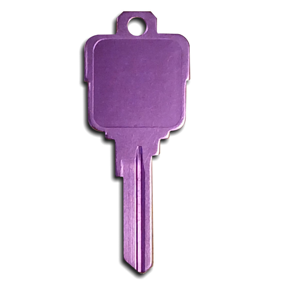 Purple Titanium Universal Surface Square Icon Key