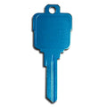 Teal Titanium Universal Surface Square Icon Key