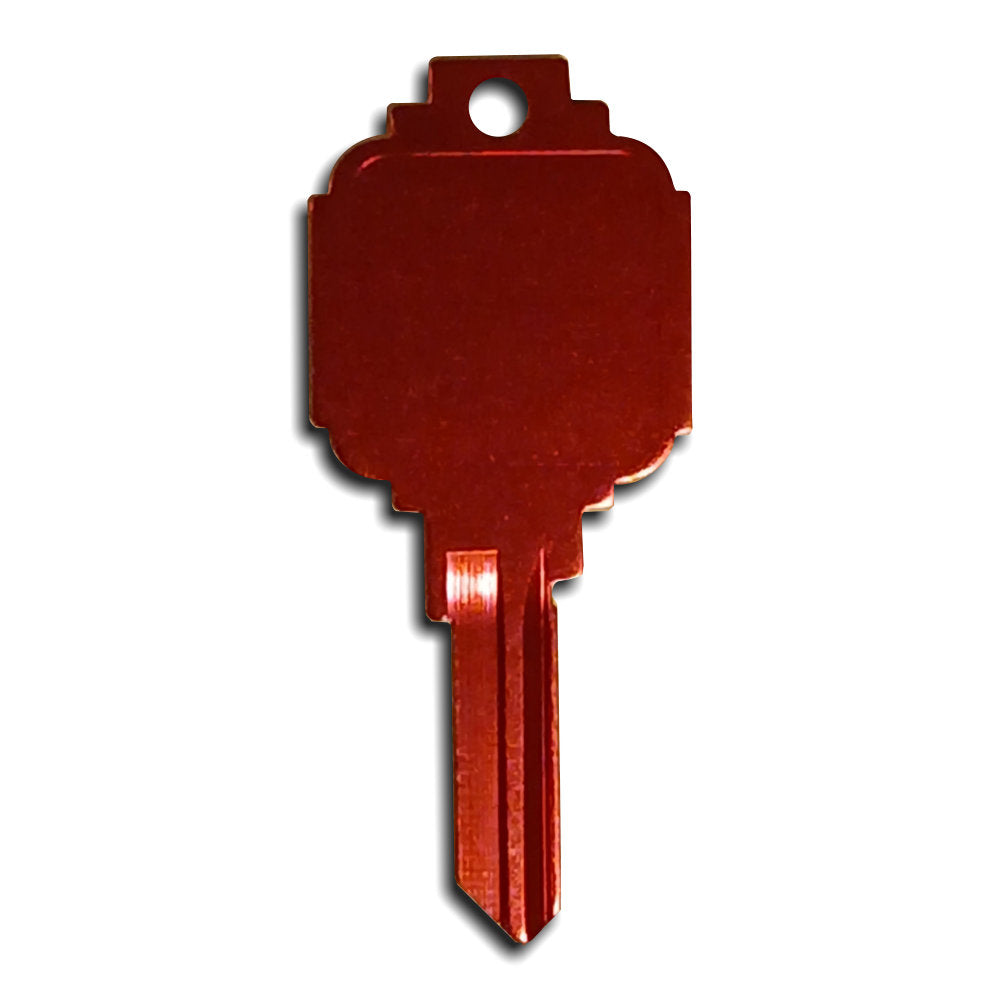 Red Titanium Universal Surface Deco Key