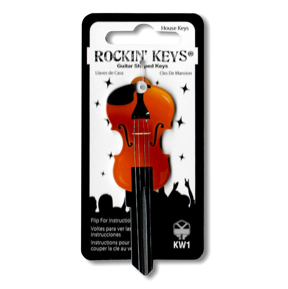 Violin Shaped Rockin' Key – Guitar Shaped Keys