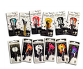 Set of 12 Rockin' Keys Guitar Shaped Keys Rock Star Keys