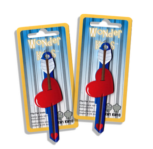 2 Cupids Arrow Shaped Wonder Keys!