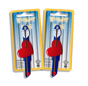 2 Cupids Arrow Shaped Wonder Keys!