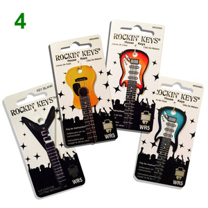 4 Rockin' Keys - Sunburst - Surf Green - Black V - Acoustic