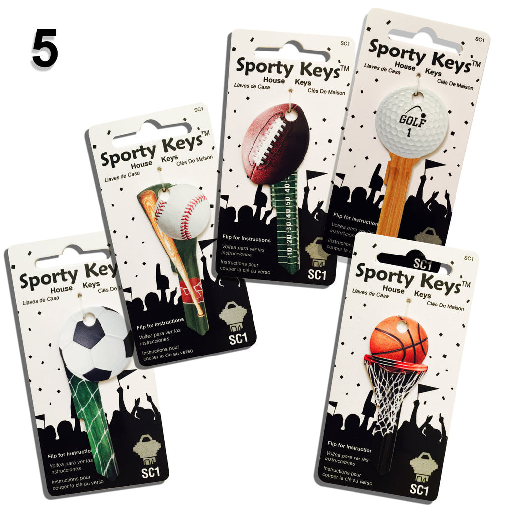 Full Set (5) Sporty WONDER Keys
