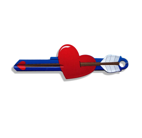 Cupid's Arrow Shaped Wonder Key!