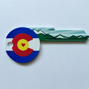 2 Heart Colorado Shaped Wonder Keys!