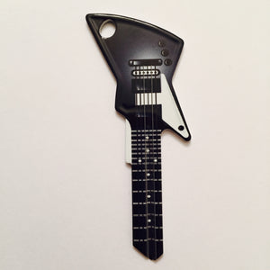 Black EXP Guitar Shaped Rock Star Key