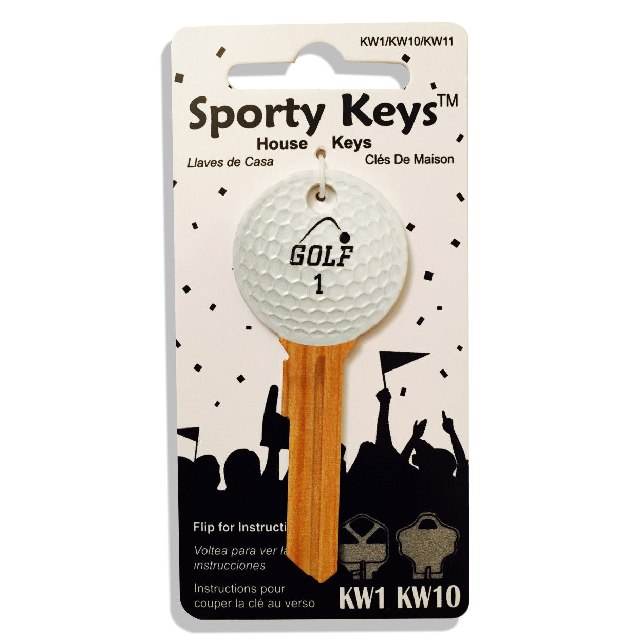Golf Shaped Sporty WONDER Key