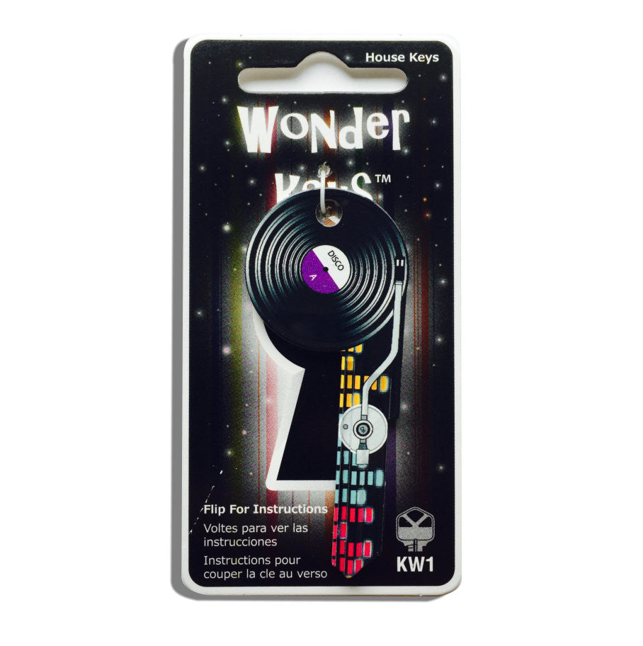 Record Player Shaped Wonder Key!