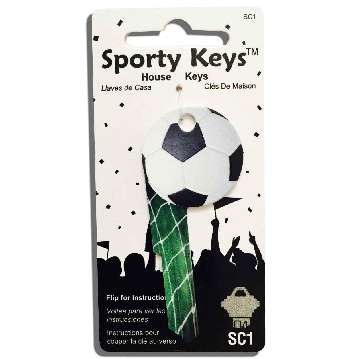 Soccer Ball Shaped Sporty Wonder Key