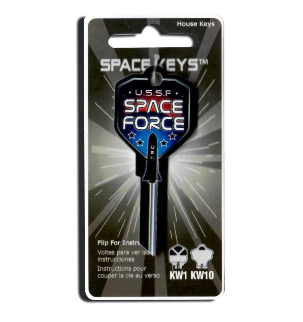 SPACE FORCE Shield Shaped Space Key! NEW!!!