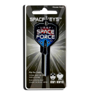 SPACE FORCE Shield Shaped Space Key! NEW!!!