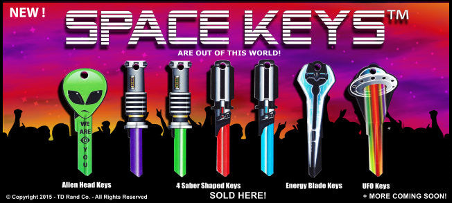 Full Current Set Space Keys - (7) Keys Total