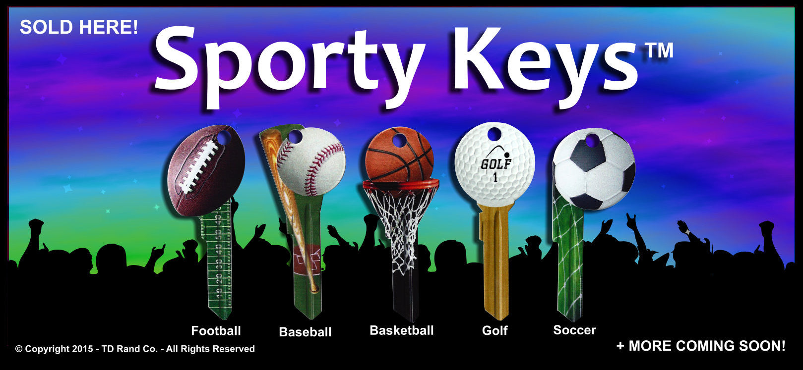 Full Set (5) Sporty WONDER Keys