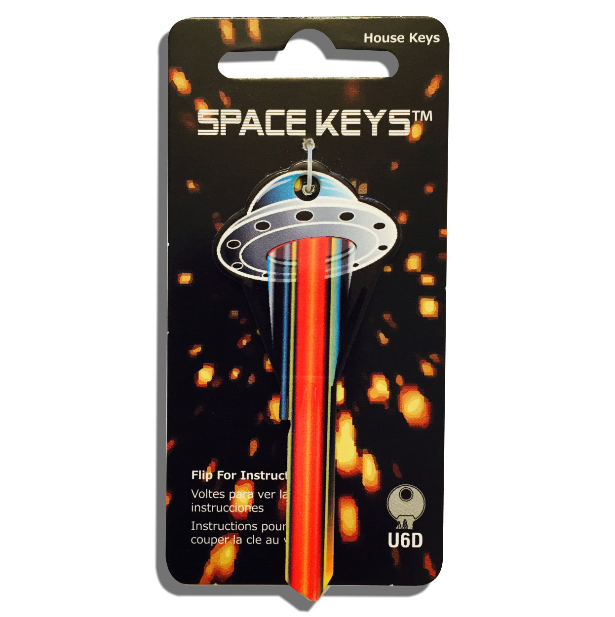 UFO Flying Saucer Shaped Space Key