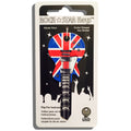 Union Jack LP Guitar Shaped Rock Star Key