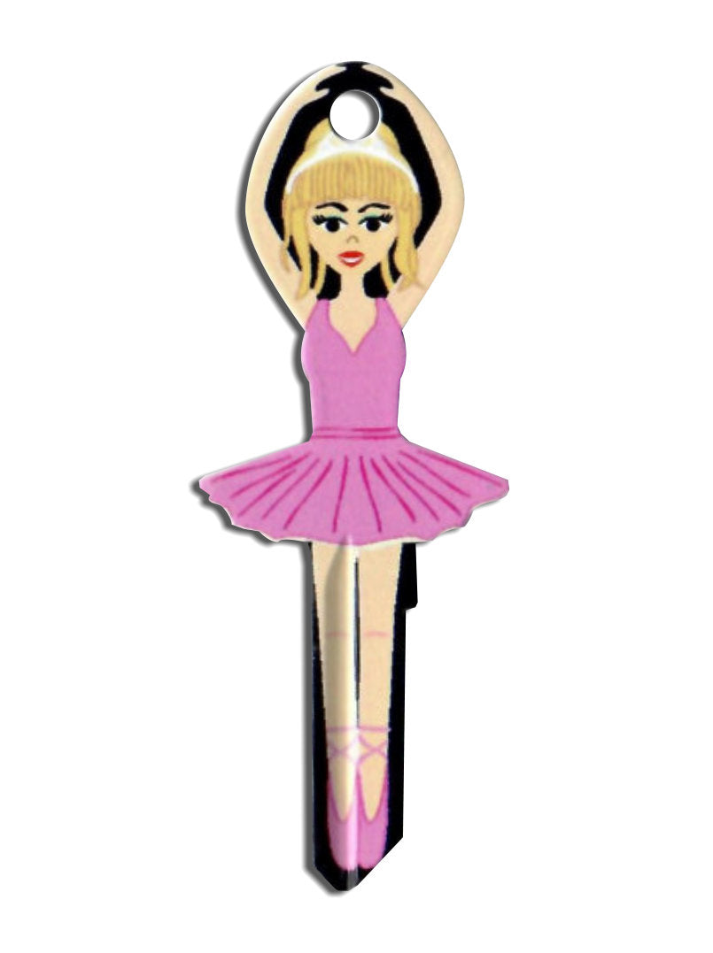 Pink Dress Ballerina Shaped Wonder Key!