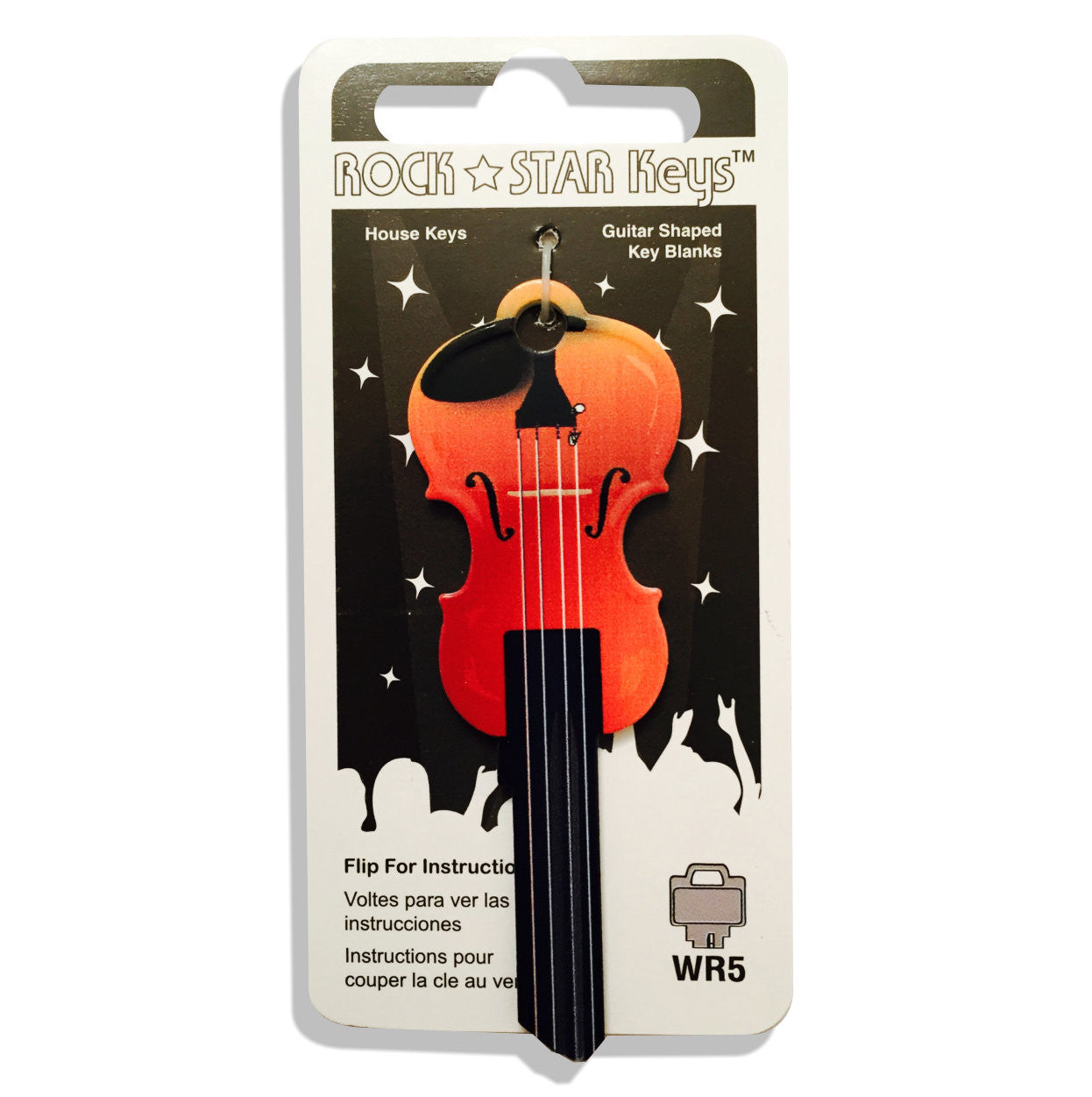 Violin Shaped Rockin' Key