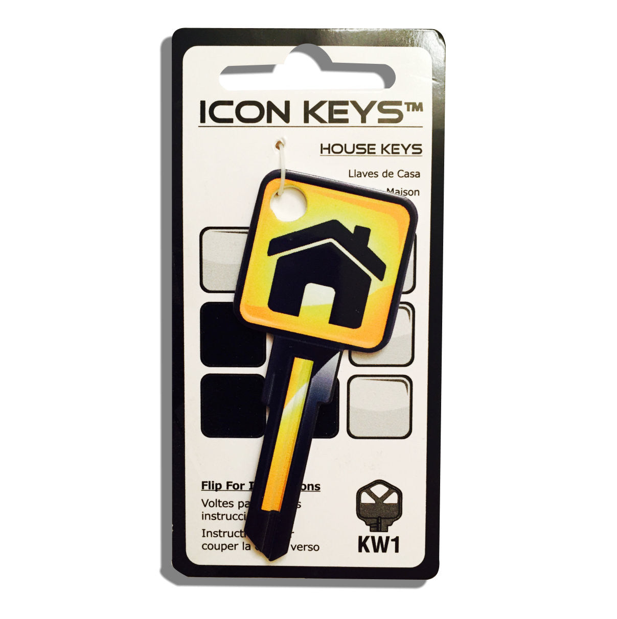 Orange House Over Sized ICON Shaped Wonder Key