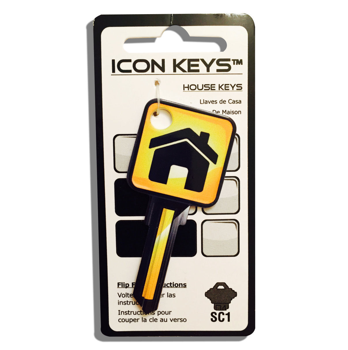 Orange House Over Sized ICON Shaped Wonder Key