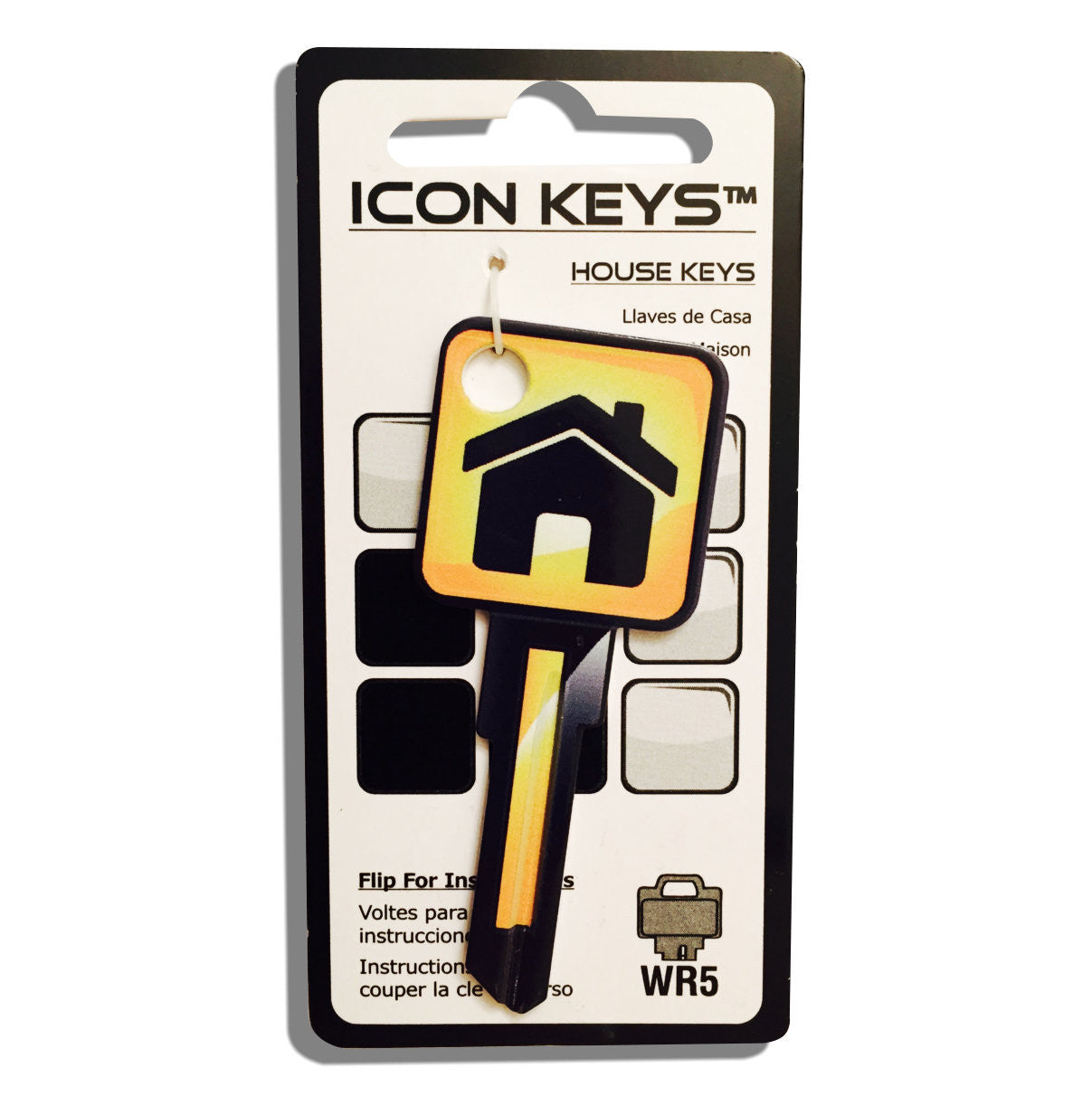 Orange House Over Sized ICON Shaped Wonder Key