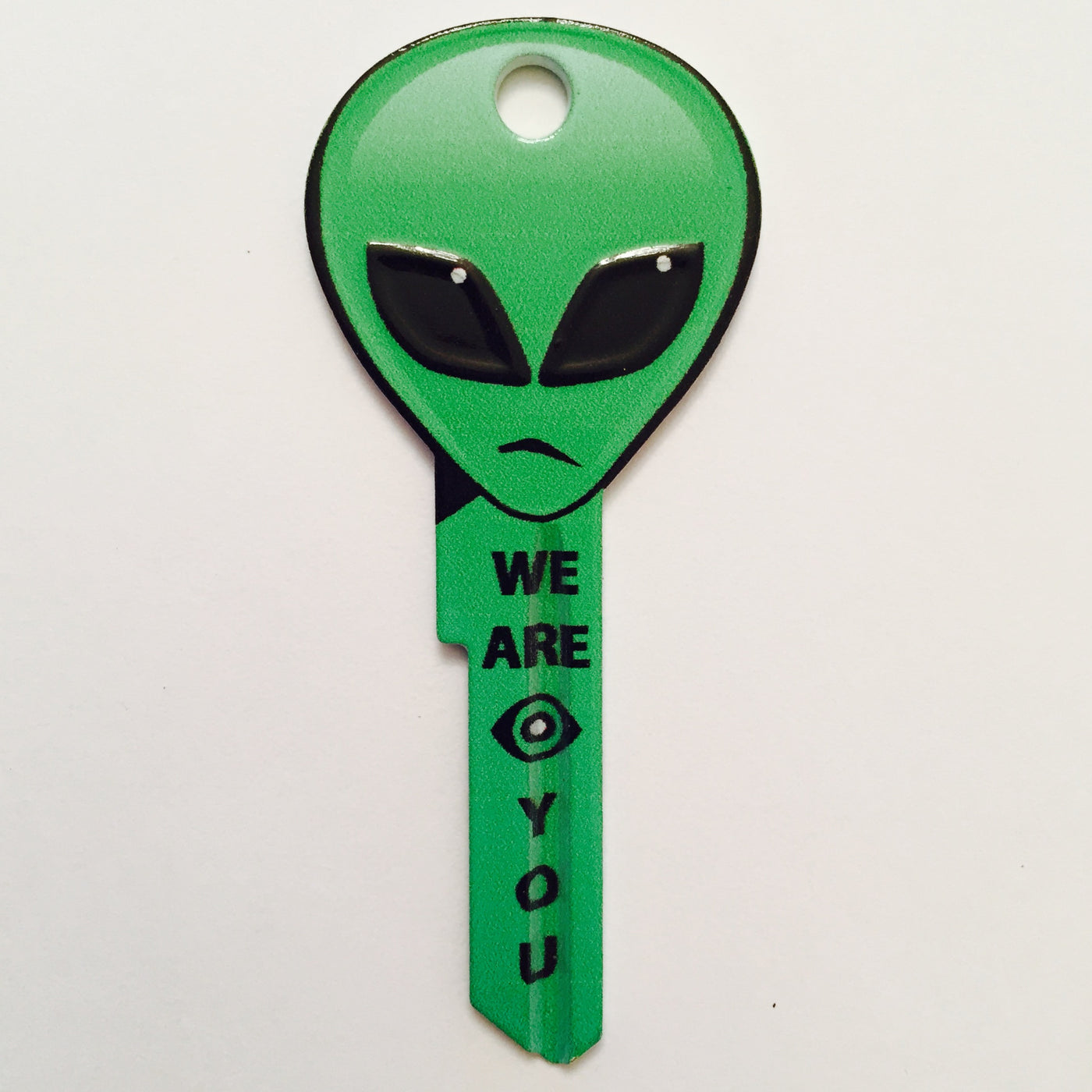 Alien Head Shaped Keys Space Weapon Keys