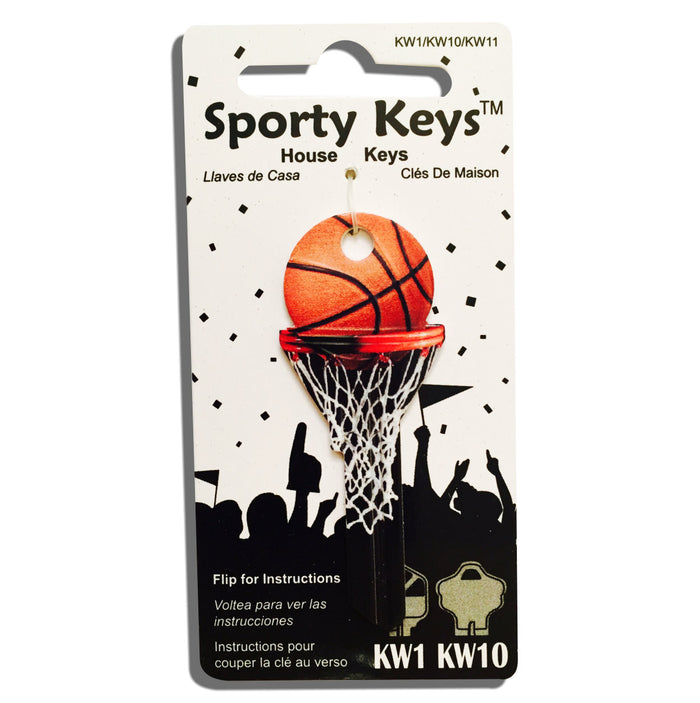 Basketball Shaped Sporty Key