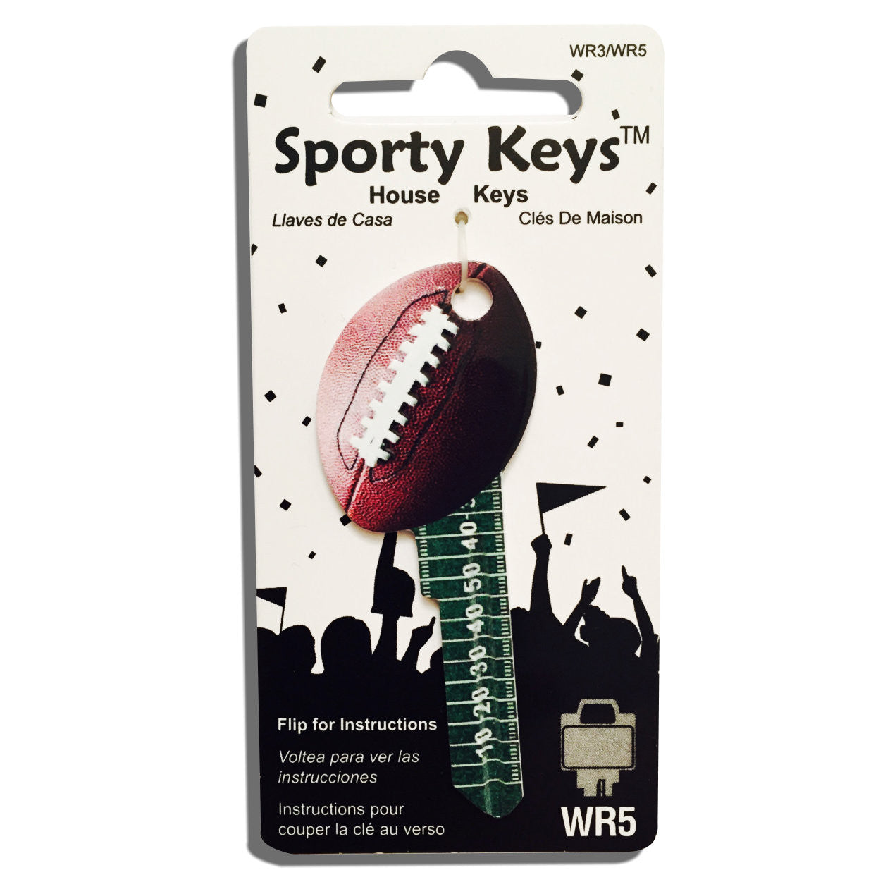 Football Shaped Sporty Wonder Key