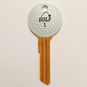 Golf Shaped Sporty Key
