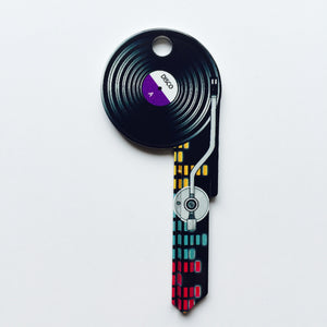 2 Record Player Shaped Wonder Keys!